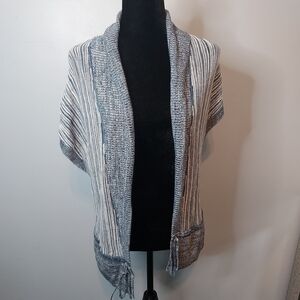 Christopher & Banks Petite Open Front Cardigan Sweater Size Medium Petite
